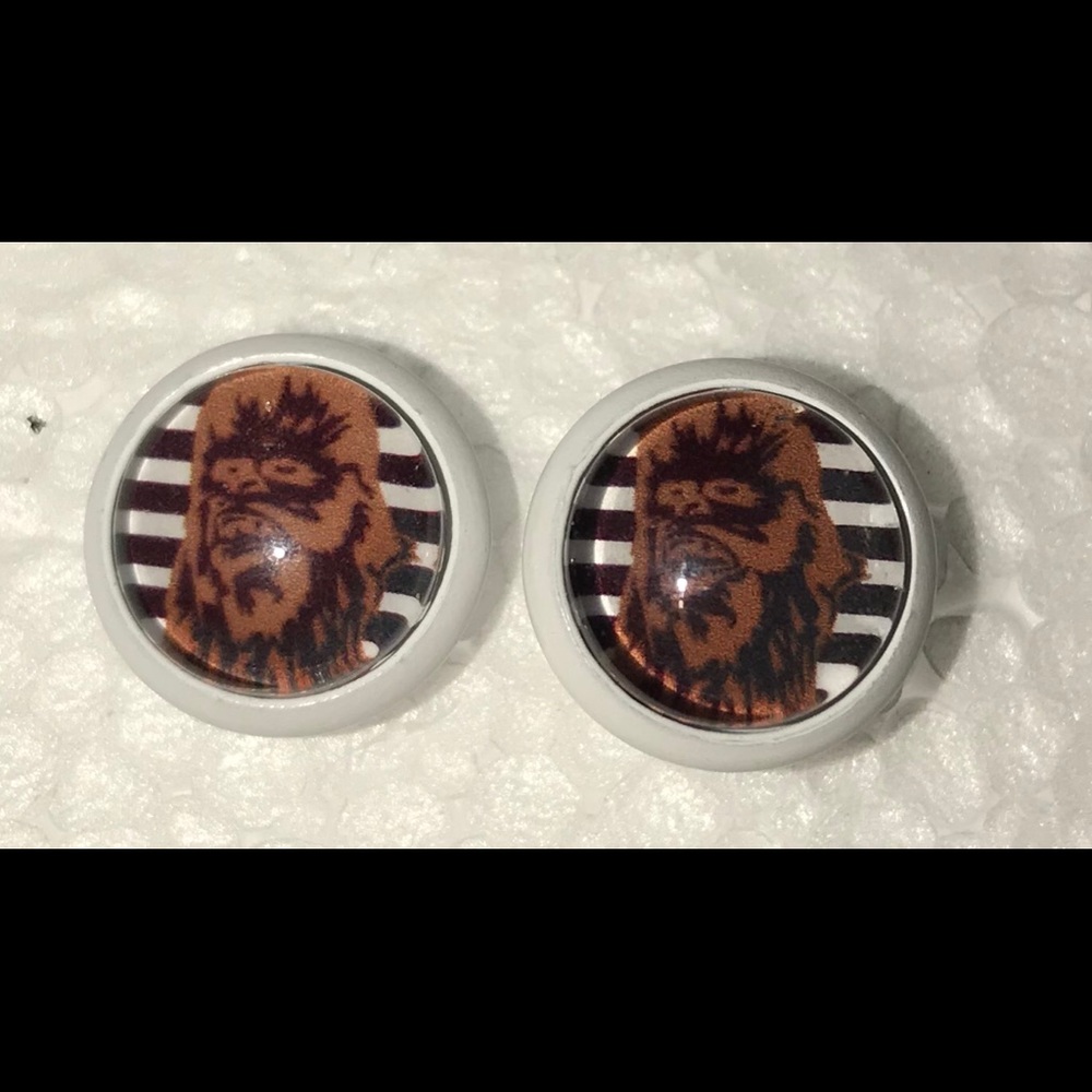 Chewbacca Stud Earrings